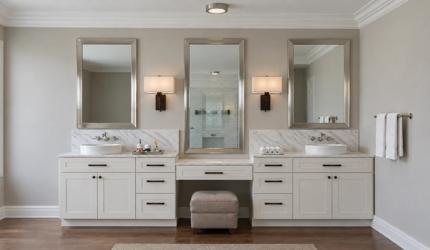 Residential bathroom design concept